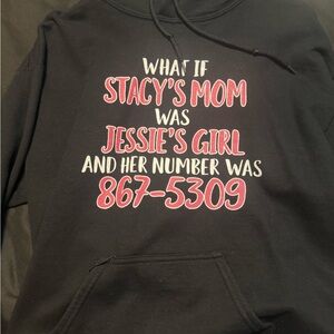 Gildan Black Hoodie with Graphic Design